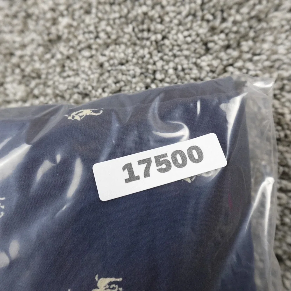 VTG Polo Ralph‎ Lauren Pant Mens XL Blue Pony Pull On Sleepwear Pajama Bottoms